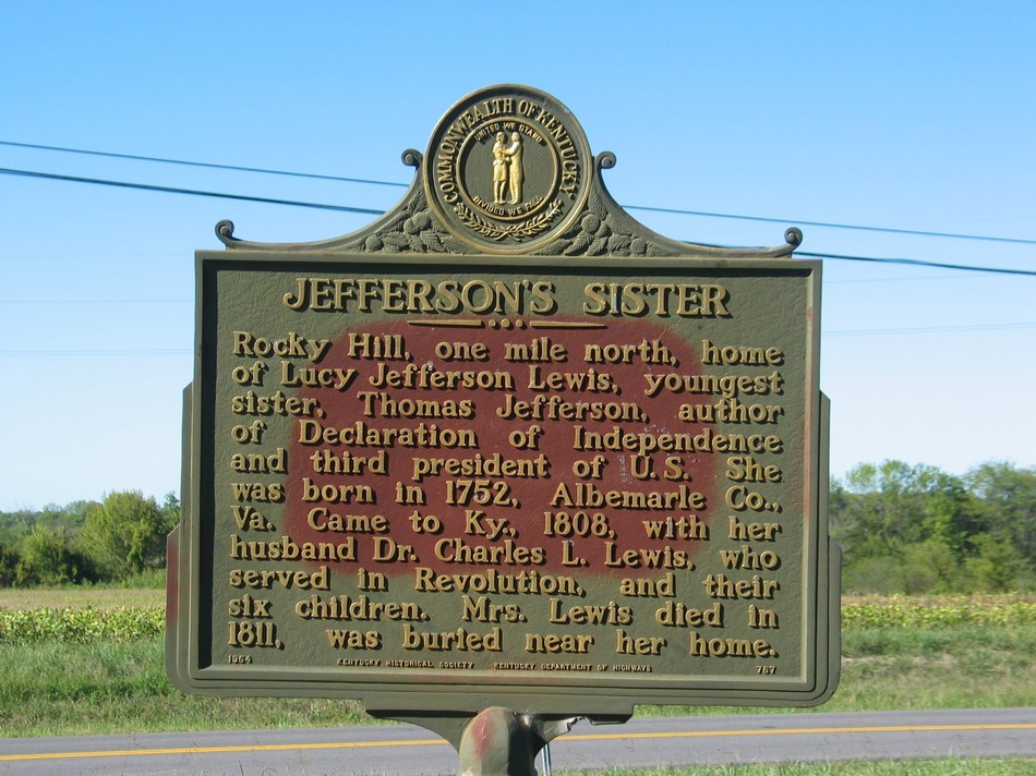 1521 Historical Marker - Lucy Jefferson